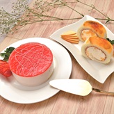 五島軒 苺のレアチーズケーキ＆函館ロール