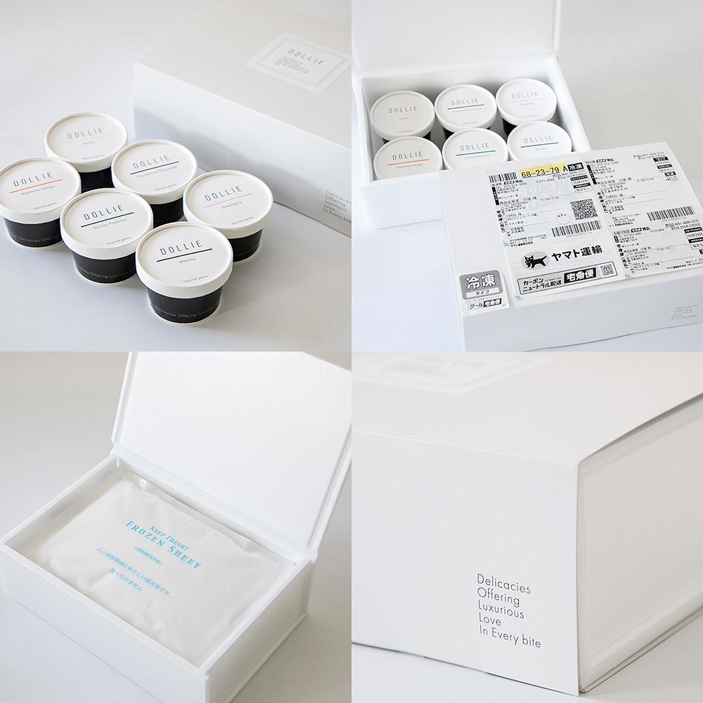 ギフトボックス付き》 和のおもてなしジェラート6個セット | FUREAI