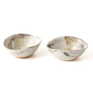 はんなり　信楽焼　信楽風花たわみ鉢 599445.jpg