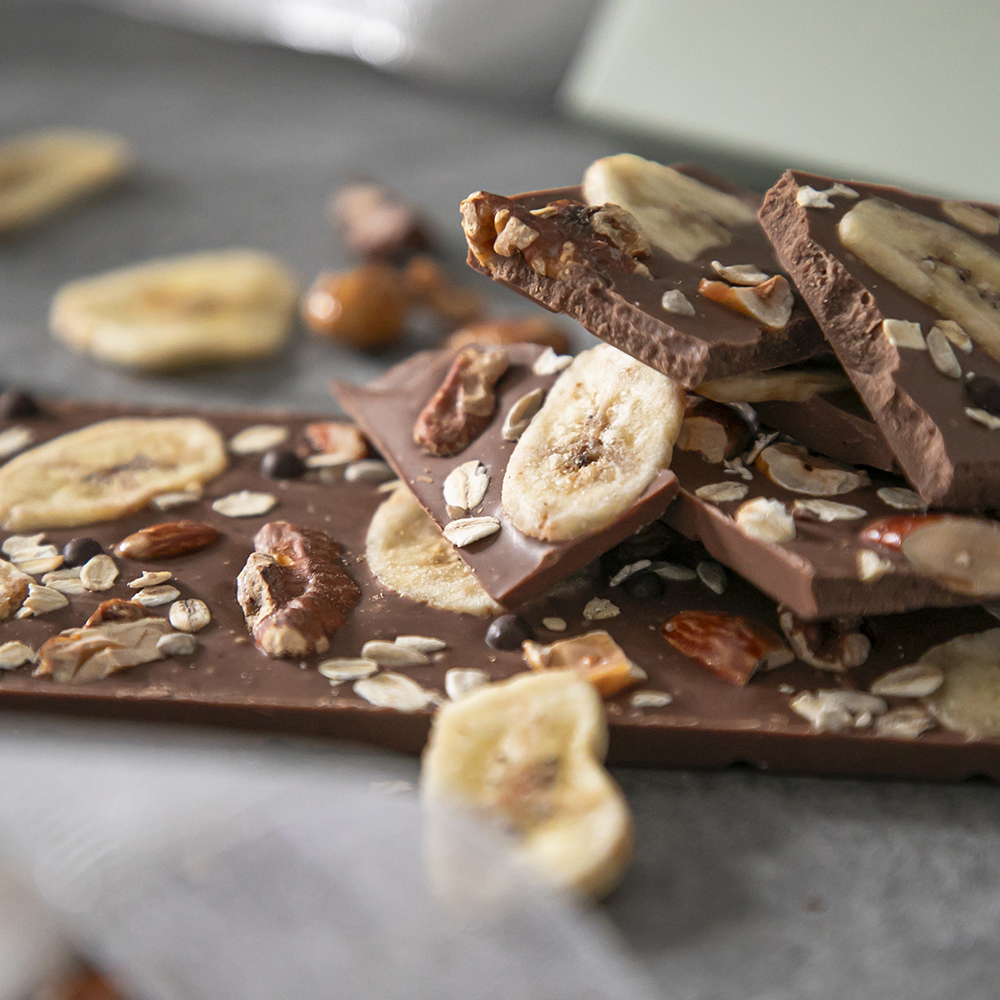 タブレットチョコレート バナナキャラメルナッツ(ミルク) | FUREAI