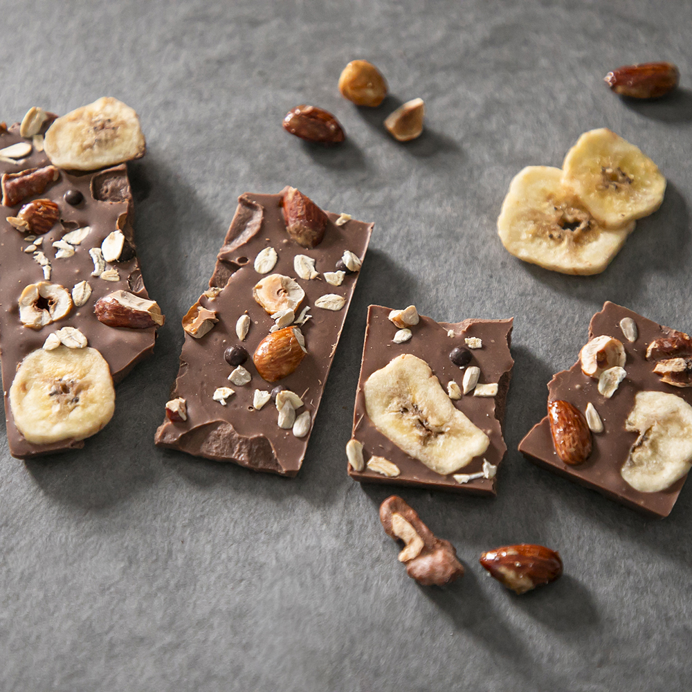 タブレットチョコレート バナナキャラメルナッツ(ミルク) | FUREAI