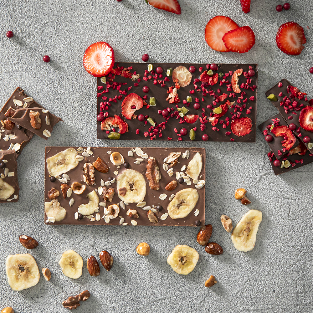 タブレットチョコレート バナナキャラメルナッツ(ミルク) | FUREAI