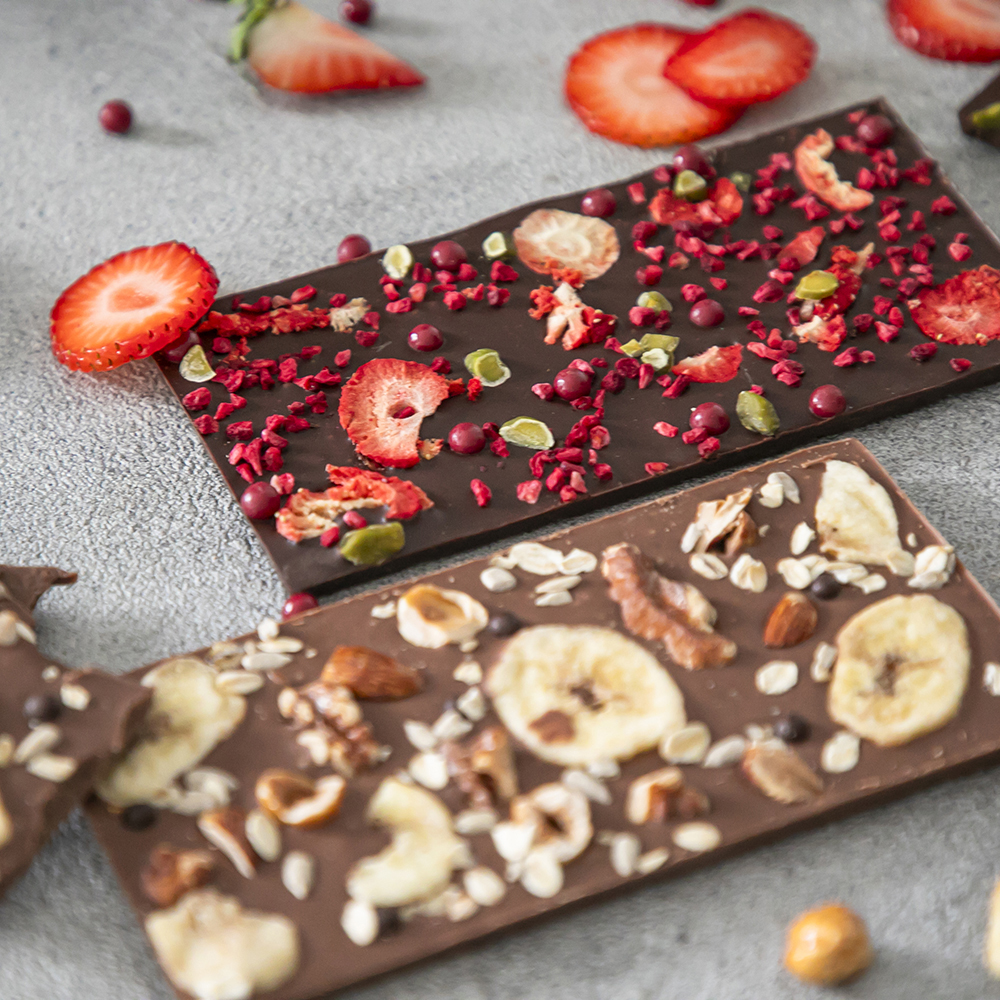 タブレットチョコレート バナナキャラメルナッツ(ミルク) | FUREAI
