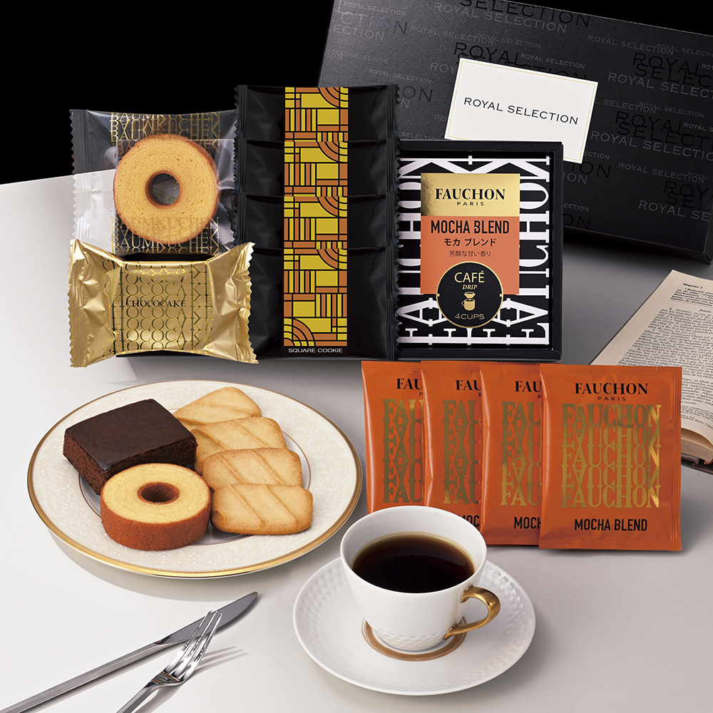 スイーツ&フォションコーヒー詰合せ | FUREAI - 特別な日の通販 “フレアイ”