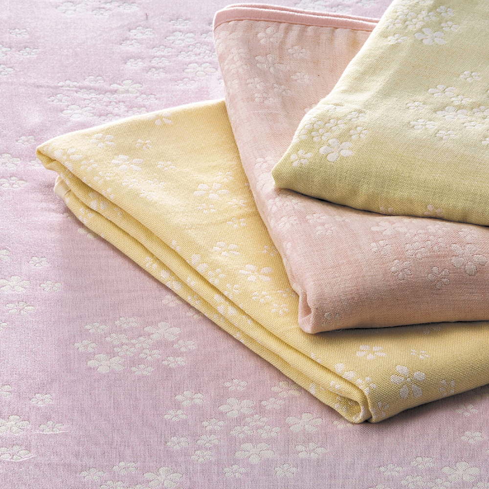 泉州逸品 麻混五重織ガーゼケット1P二重織ガーゼケット1P 140×200 泉州